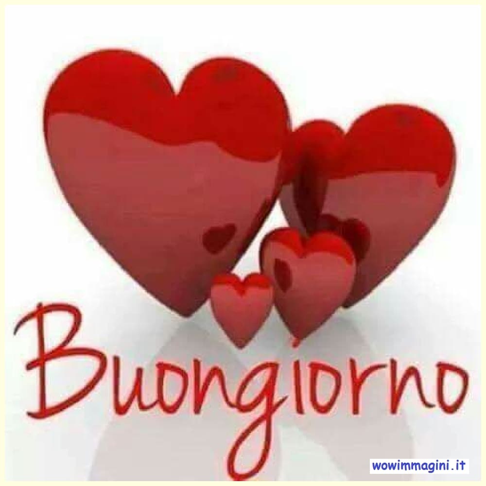 Immagini Buongiorno con il cuore