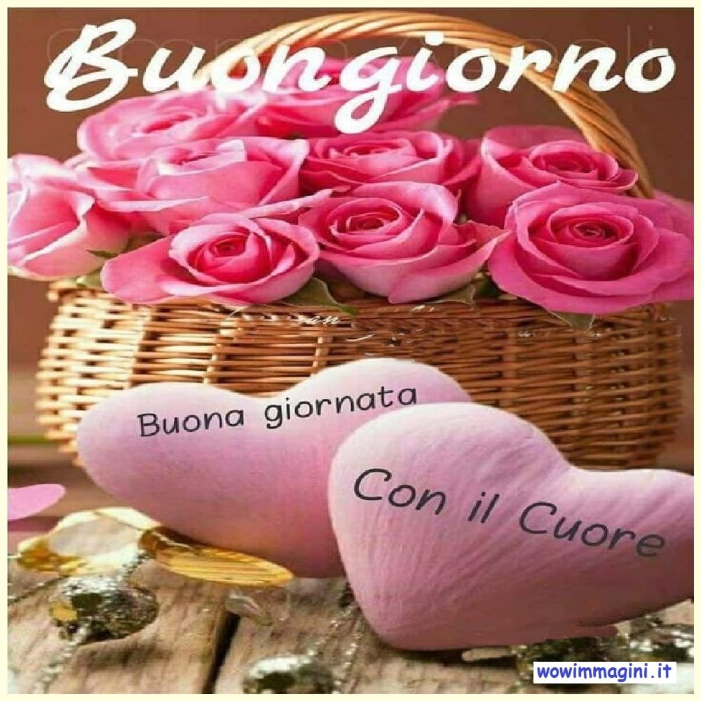 Immagini Buongiorno con il cuore