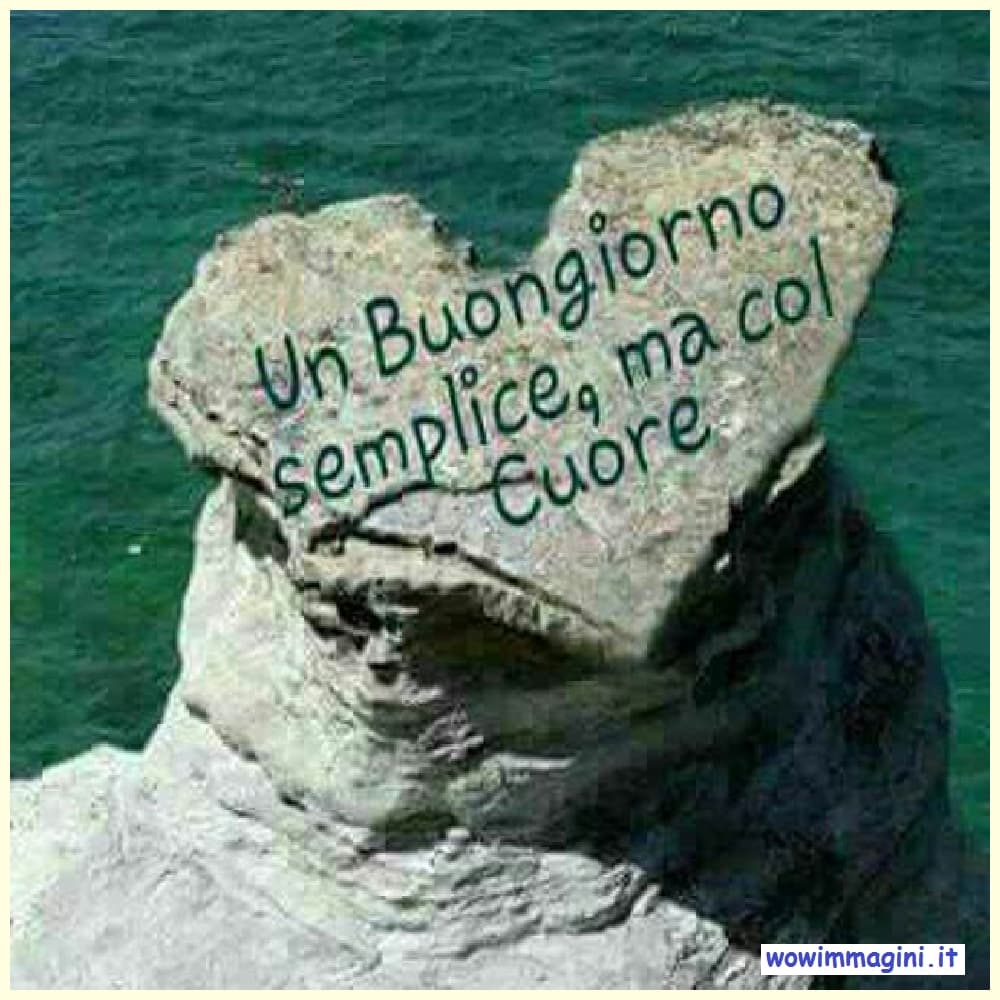 Immagini Buongiorno con il cuore