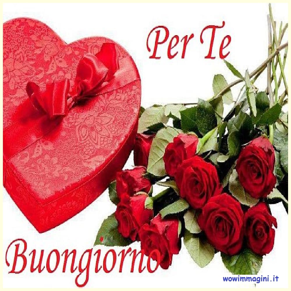 Immagini Buongiorno con il cuore