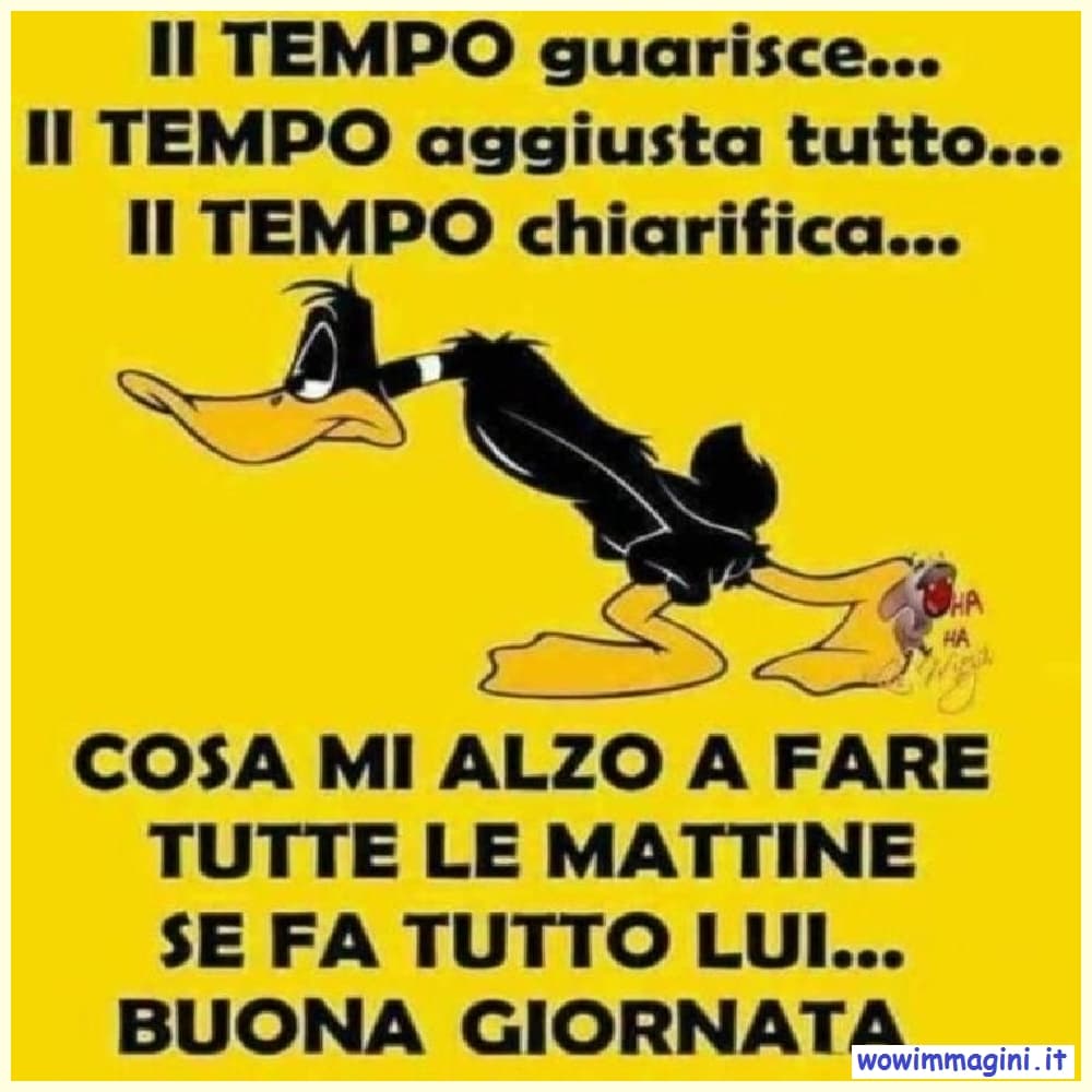 Buongiorno divertente