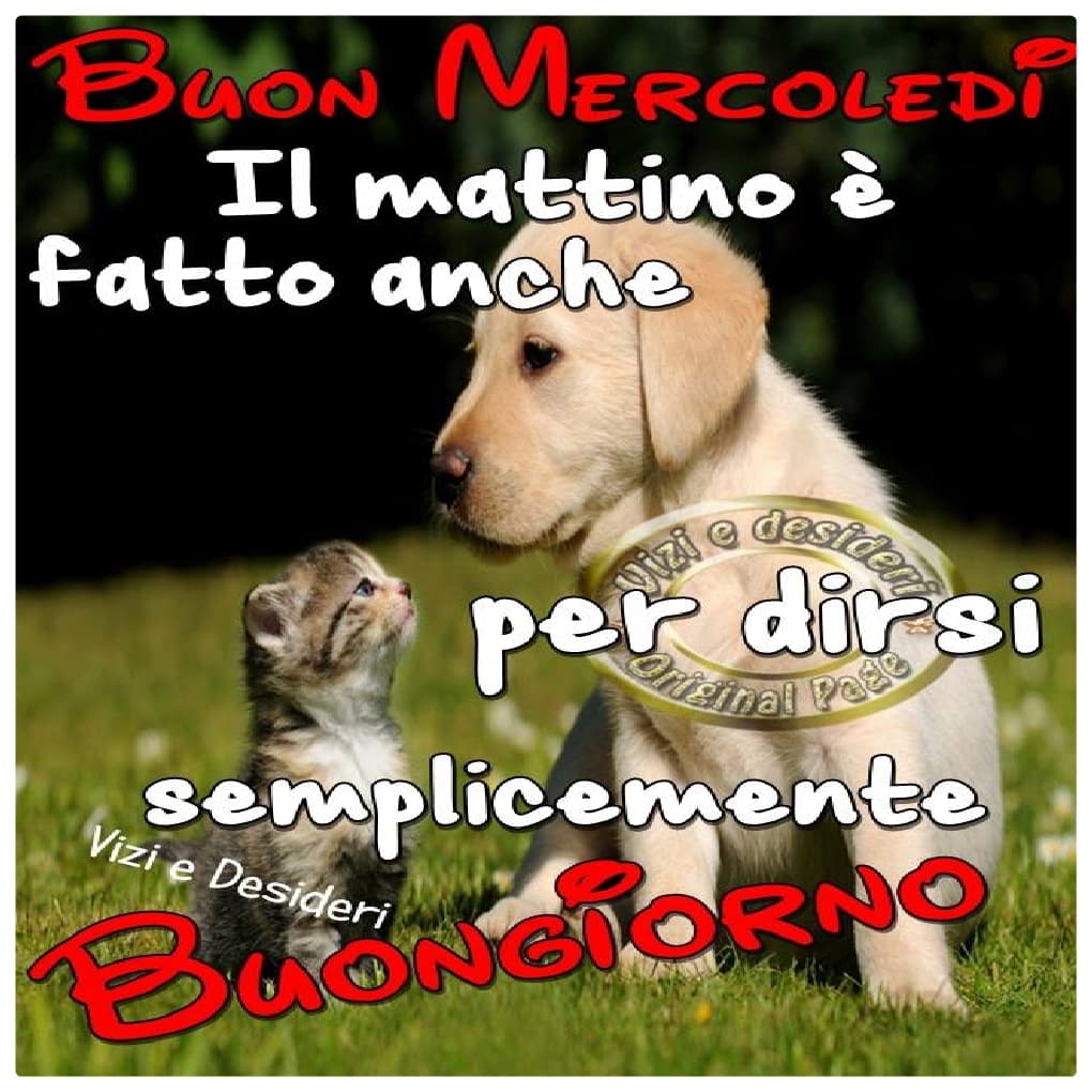 Buon Mercoledì