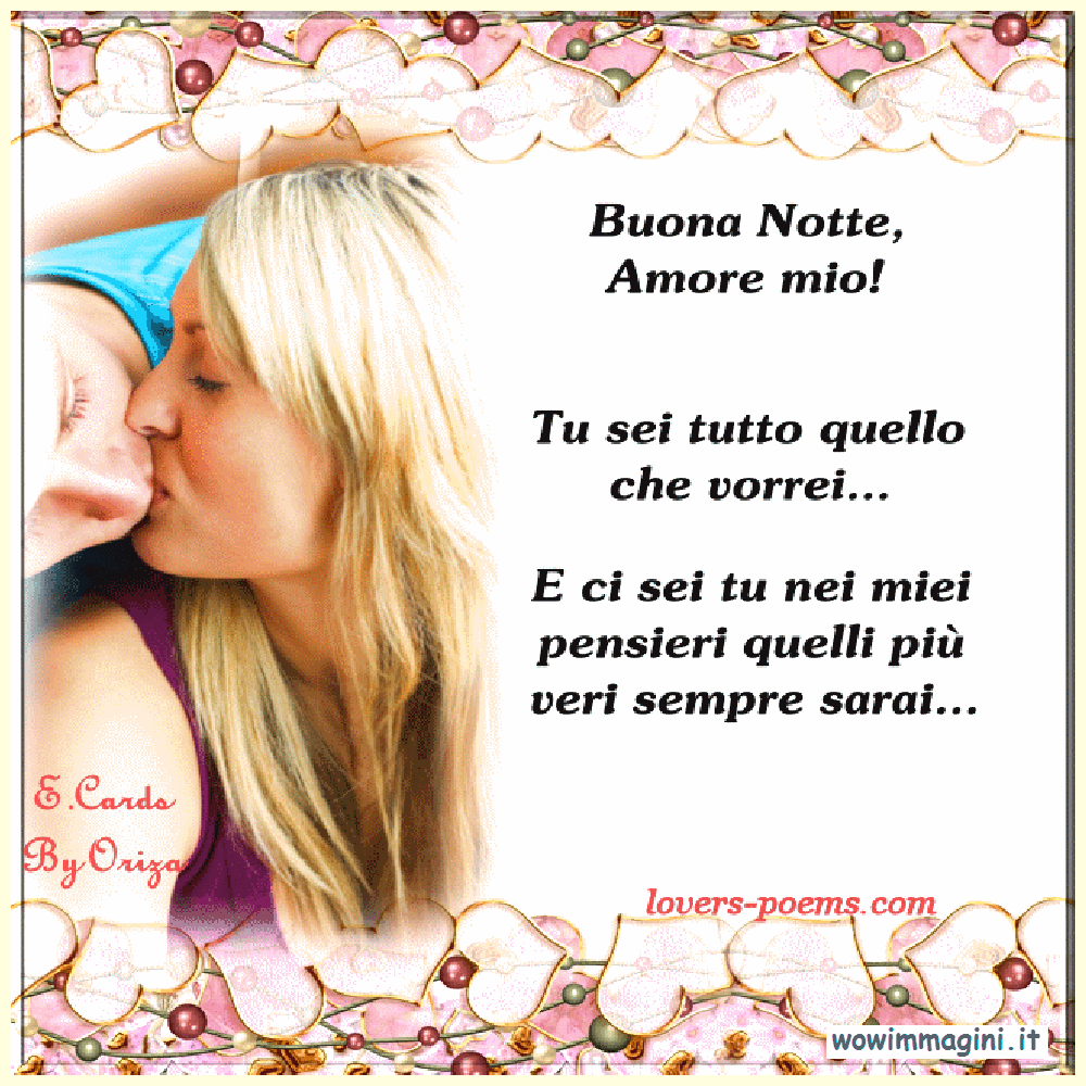 Immagini Buonanotte amore