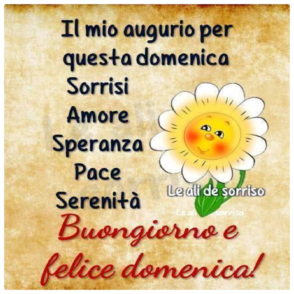 Buona Domenica