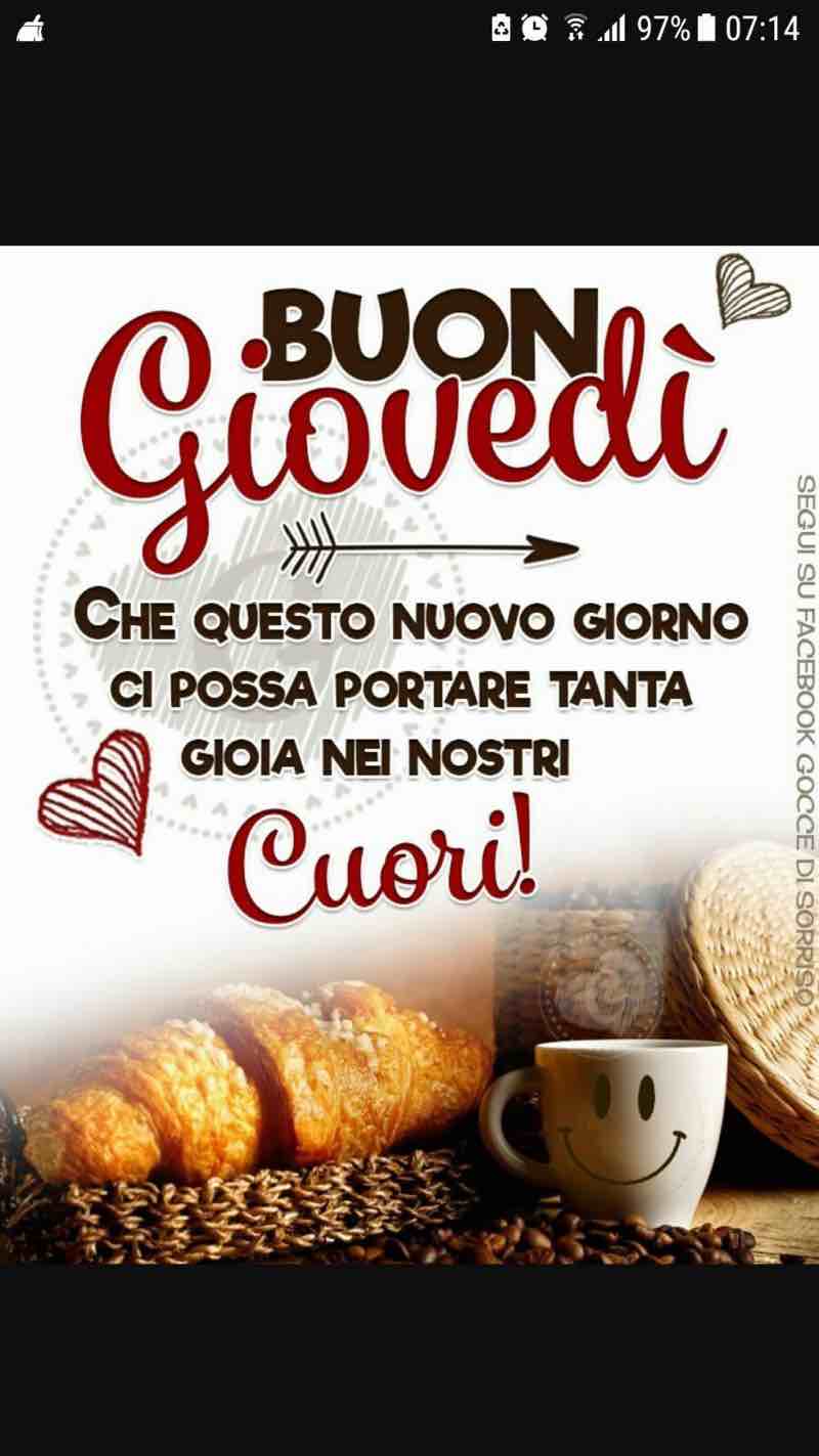 Buon giovedi