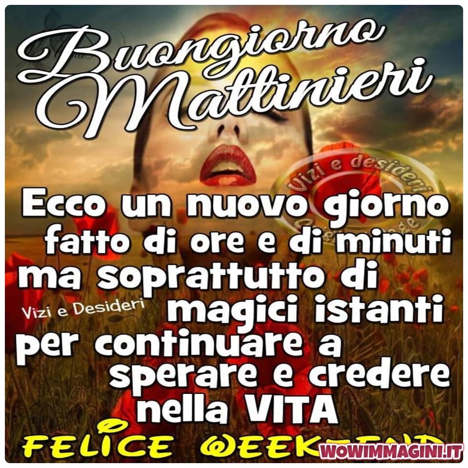 immagini buon week end